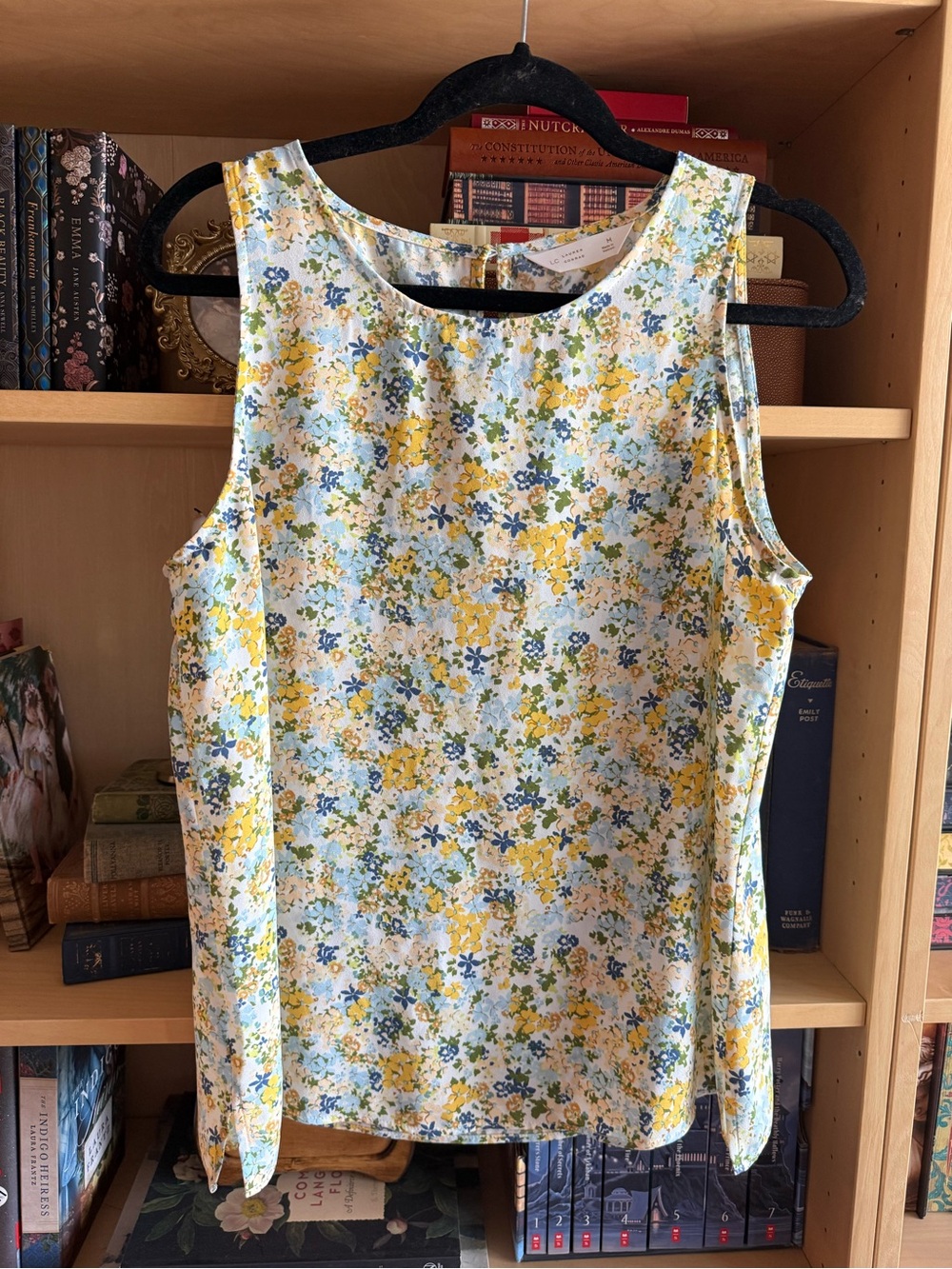 LC Lauren Conrad Floral Tank